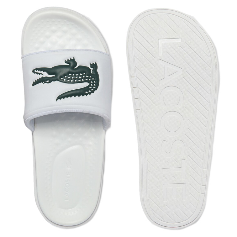 CHANCLA CON LOGO GRABADO HOMBRE LACOSTE CROCO DUALISTE 