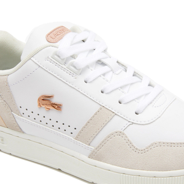 ZAPATILLA COMBINADA MUJER LACOSTE T-CLIP
