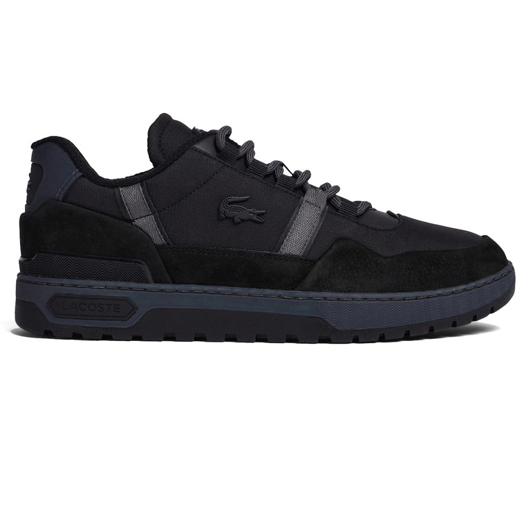 ZAPATILLA COMBINADA EN TELA Y PIEL HOMBRE LACOSTE T-CLIP WINTER