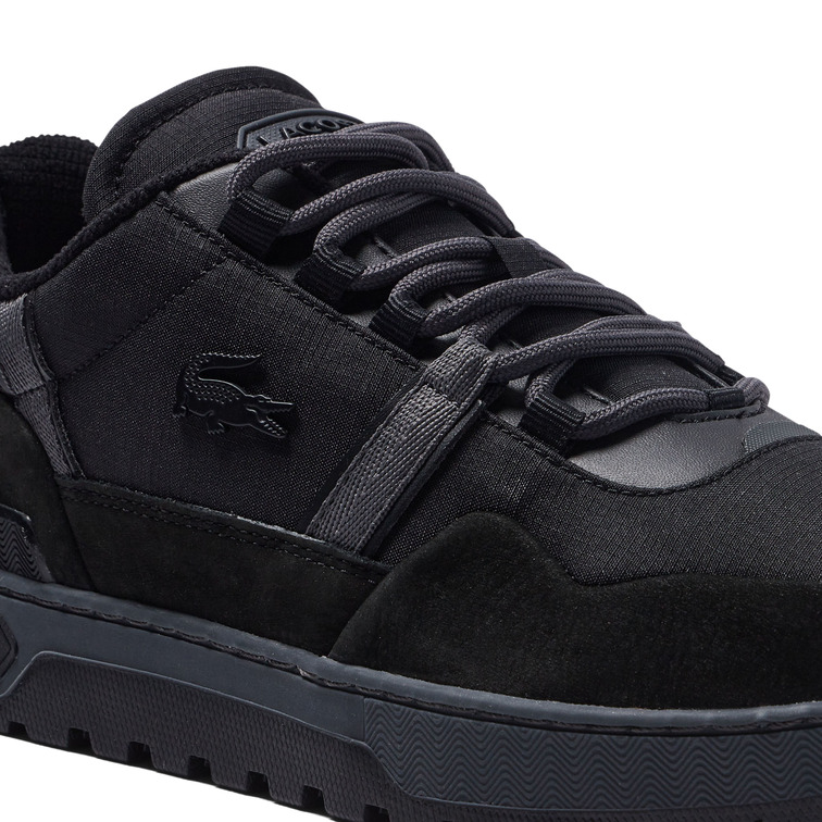ZAPATILLA COMBINADA EN TELA Y PIEL HOMBRE LACOSTE T-CLIP WINTER