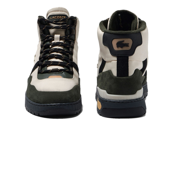 ZAPATILLA ALTA EN PIEL Y TELA HOMBRE LACOSTE T-CLIP WINTER MID