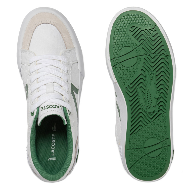 ZAPATILLA COMBINADA EN TELA NIÑO LACOSTE L004