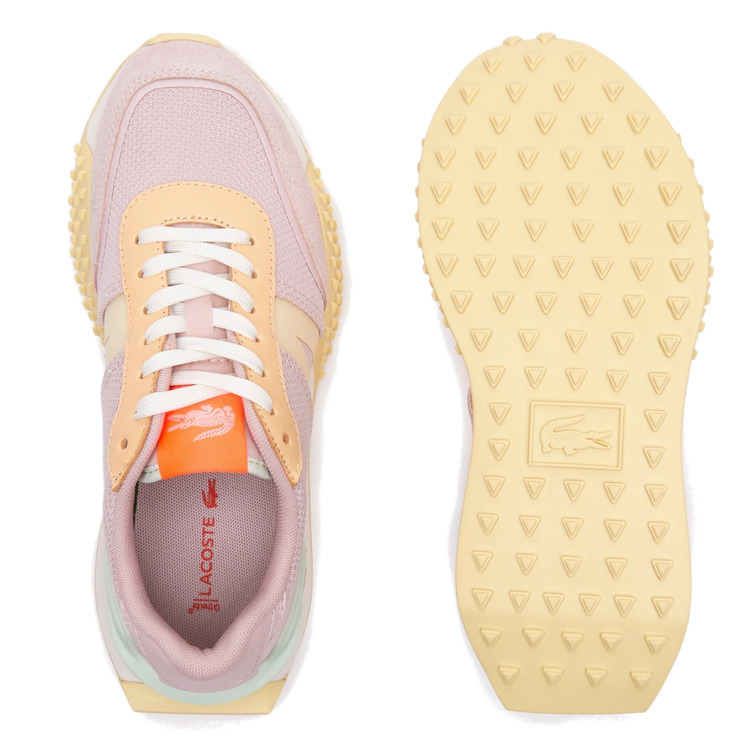 ZAPATILLA COLORBLOCK EN PIEL MUJER LACOSTE L-SPIN DELUXE