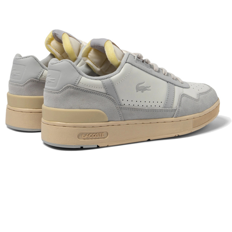 ZAPATILLA EN PIEL HOMBRE LACOSTE T-CLIP