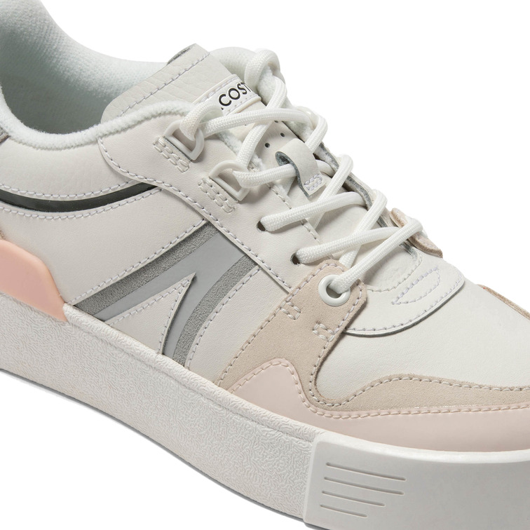 ZAPATILLA COMBINADA EN PIEL MUJER LACOSTE L002