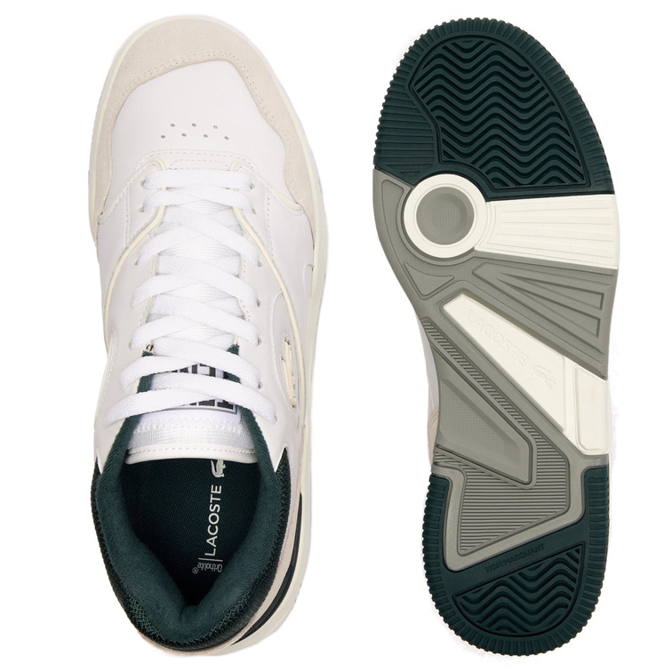 ZAPATILLA EN PIEL CON LOGO BORDADO HOMBRE LACOSTE LINESHOT