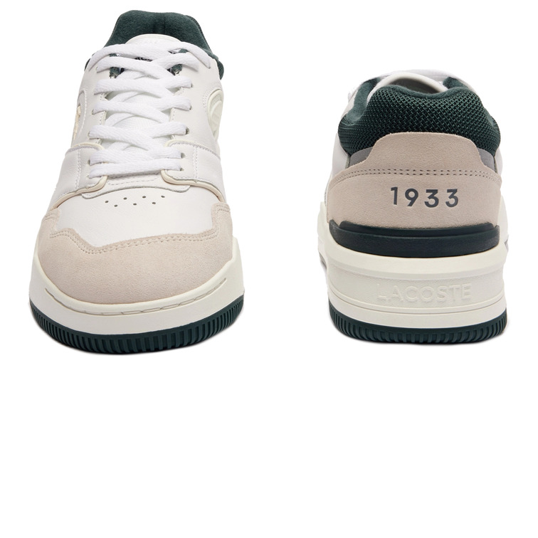 ZAPATILLA EN PIEL CON LOGO BORDADO HOMBRE LACOSTE LINESHOT