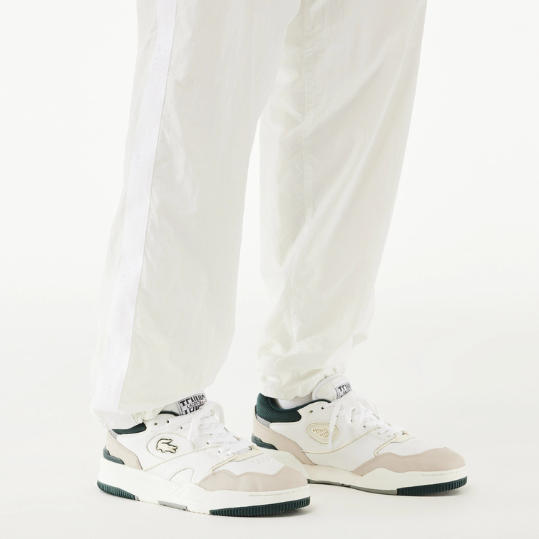 ZAPATILLA EN PIEL CON LOGO BORDADO HOMBRE LACOSTE LINESHOT