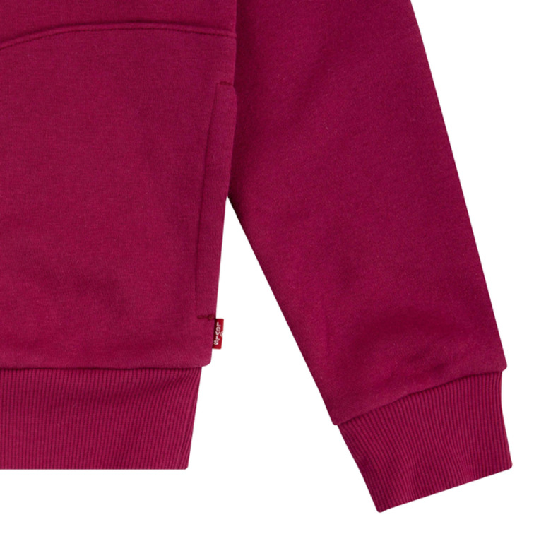 SUDADERA CON CAPUCHA NIÑA LEVI'S MINILOGO BATWING TALLAJE ADOLESCENTE