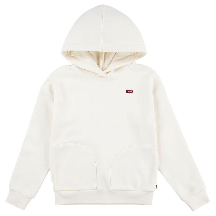 SUDADERA CON CAPUCHA NIÑA LEVI'S MINILOGO BATWING TALLAJE ADOLESCENTE