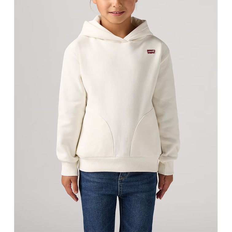 SUDADERA CON CAPUCHA NIÑA LEVI'S MINILOGO BATWING TALLAJE ADOLESCENTE