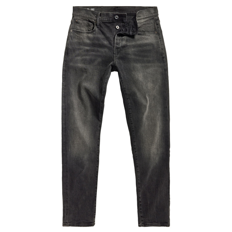 VAQUERO HOMBRE G-STAR 3301 NEGRO FIT SLIM