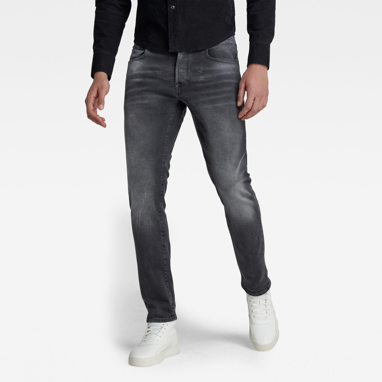 VAQUERO HOMBRE G-STAR 3301 NEGRO FIT SLIM