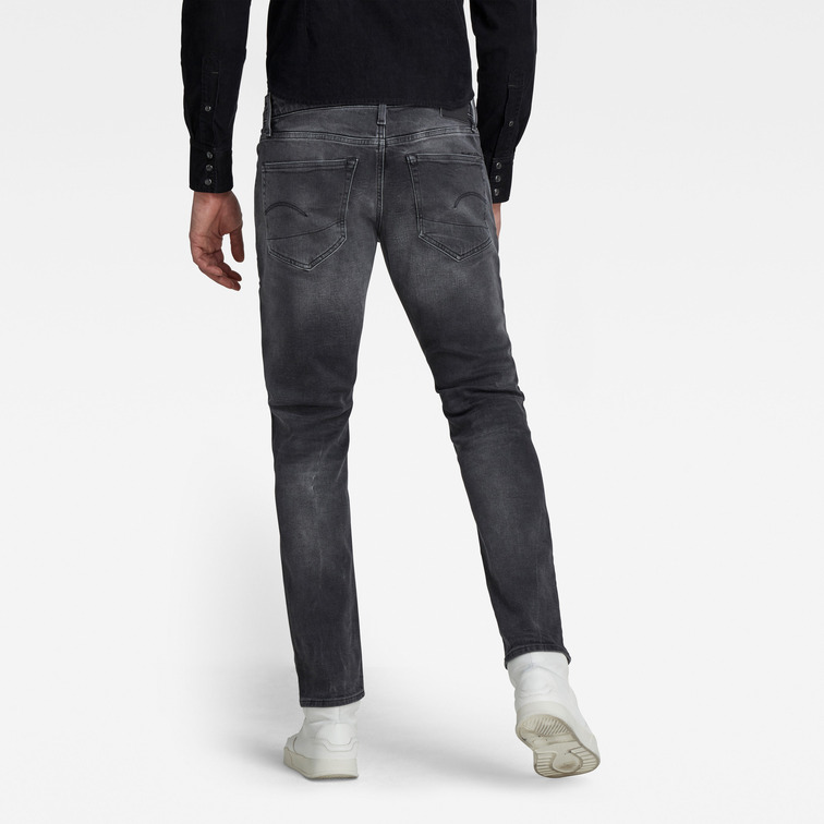 VAQUERO HOMBRE G-STAR 3301 NEGRO FIT SLIM