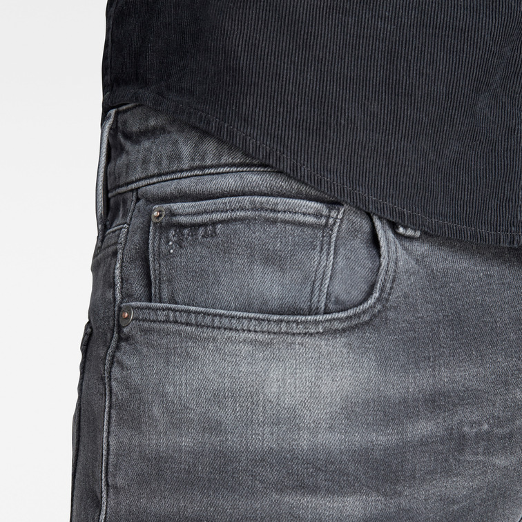 VAQUERO HOMBRE G-STAR 3301 NEGRO FIT SLIM