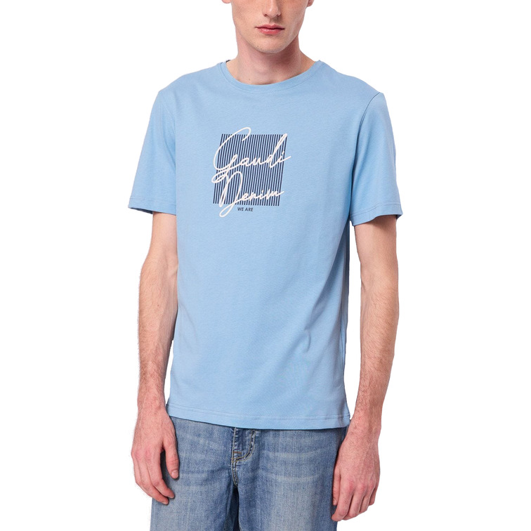 CAMISETA HOMBRE  GAUDI T-SHIRT GIROCOLLO M/CORTA