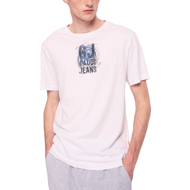 CAMISETA HOMBRE  GAUDI T-SHIRT GIROCOLLO M/CORTA