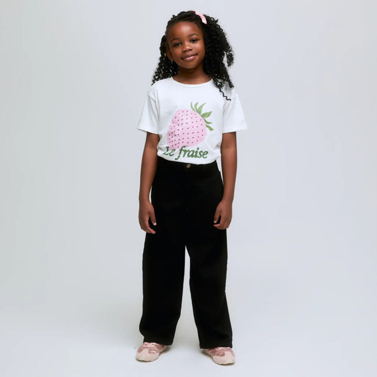 VAQUERO NEGRO NIÑA COMPAÑIA FANTASTICA BOLSILLO FRESA