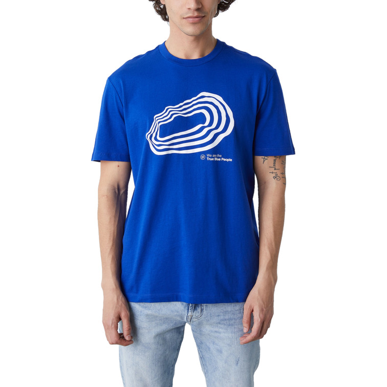 CAMISETA HOMBRE  GAS DHARIS/R TRUE BLUE