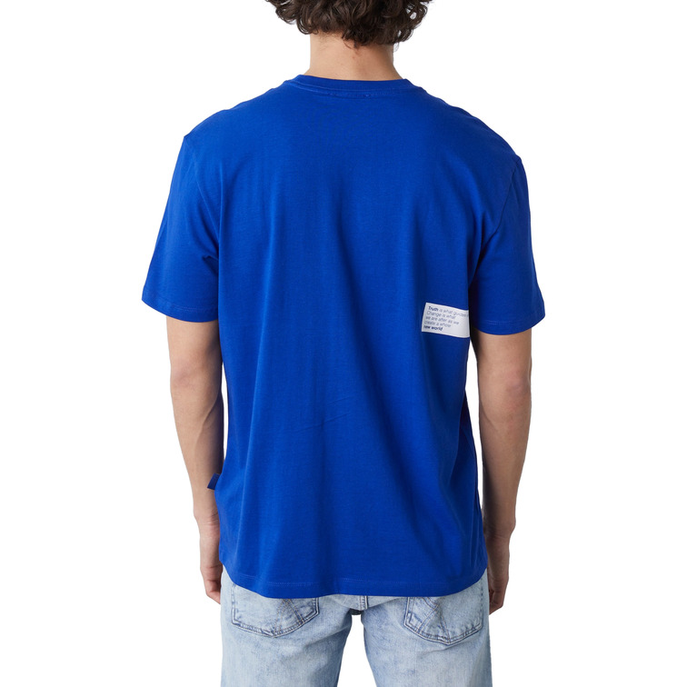 CAMISETA HOMBRE  GAS DHARIS/R TRUE BLUE