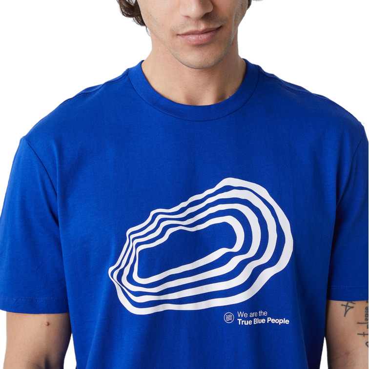 CAMISETA HOMBRE  GAS DHARIS/R TRUE BLUE