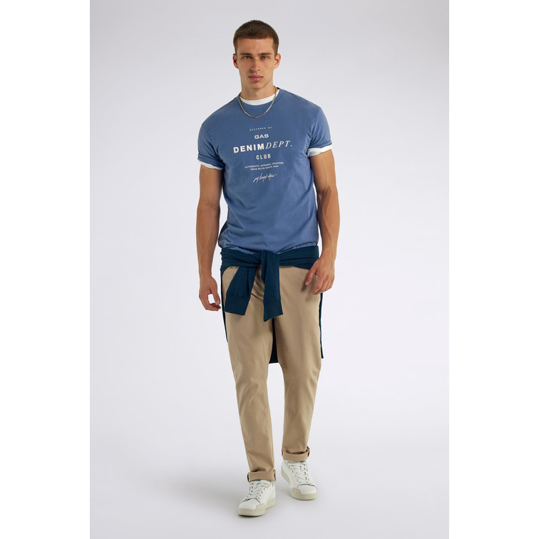 CAMISETA HOMBRE  GAS DHARIS DENIM DEPT""