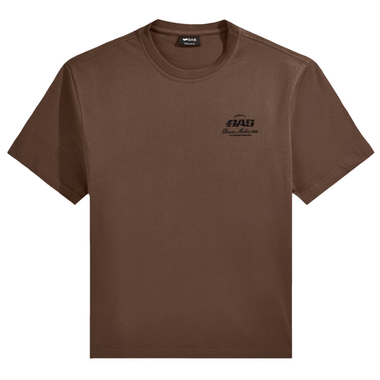 CAMISETA HOMBRE  GAS DHARIS M/CDENIM""