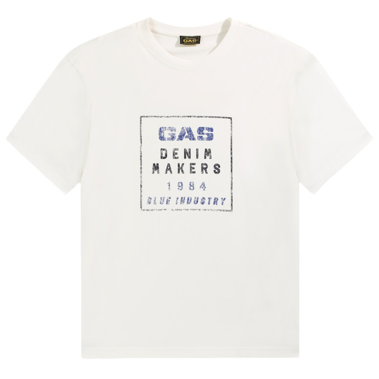 CAMISETA HOMBRE  GAS DHARIS M/CBLUE""