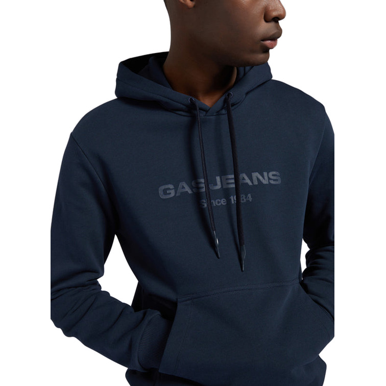 SUDADERA CON CAPUCHA Y BOLSILLO HOMBRE GAS