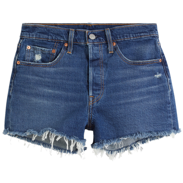 PANTALÓN CORTO MUJER  LEVIS 501 ORIGINAL SHORT SALSA CHRST