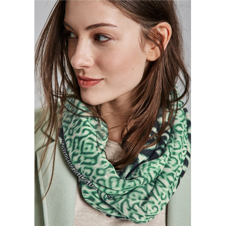 BUFANDA MUJER STREET ONE ESTAMPADA TIPO LOOP