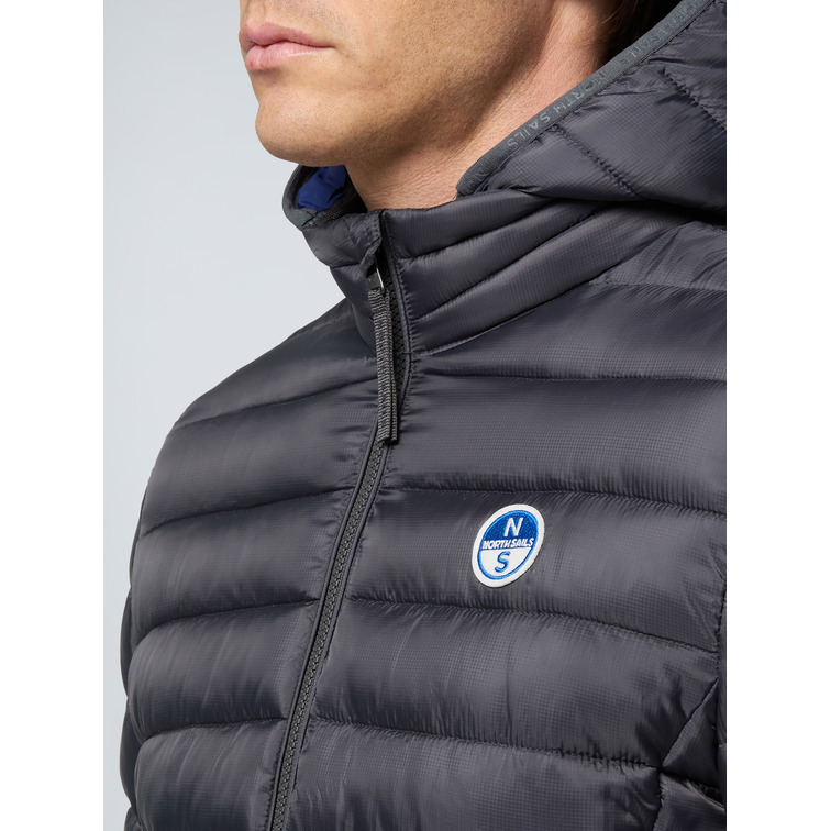 CAZADORA ACOLCHADA HOMBRE NORTH SAILS CON CAPUCHA