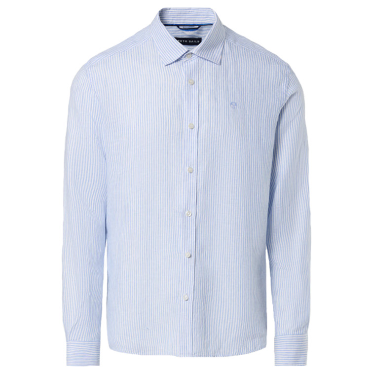 CAMISA A RAYAS HOMBRE NORTH SAILS DE LINO