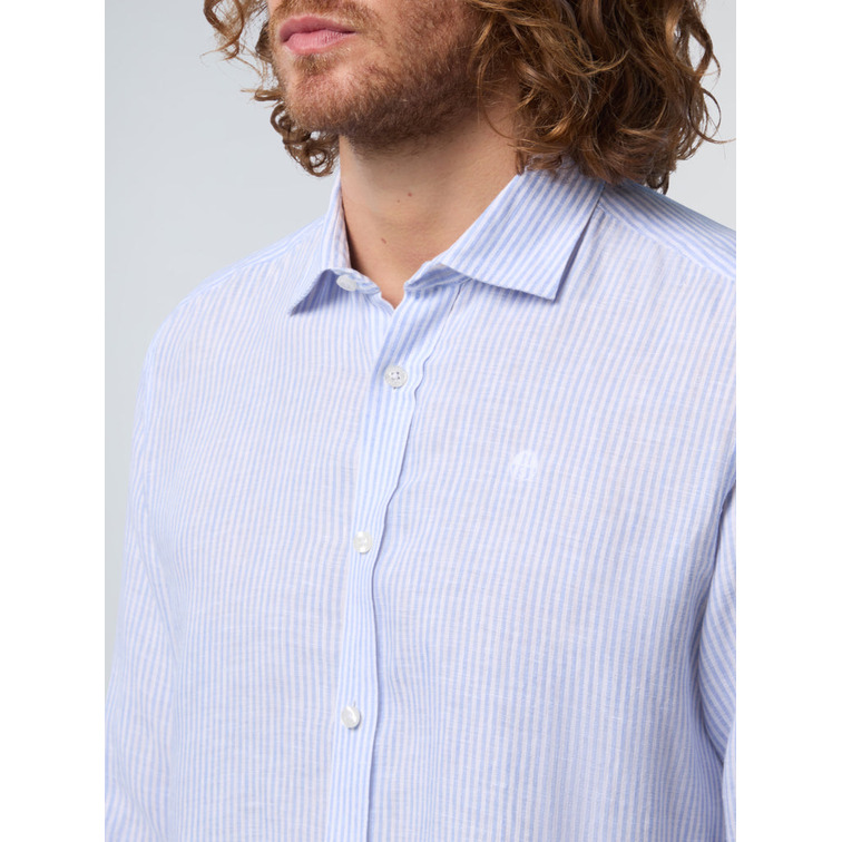 CAMISA A RAYAS HOMBRE NORTH SAILS DE LINO