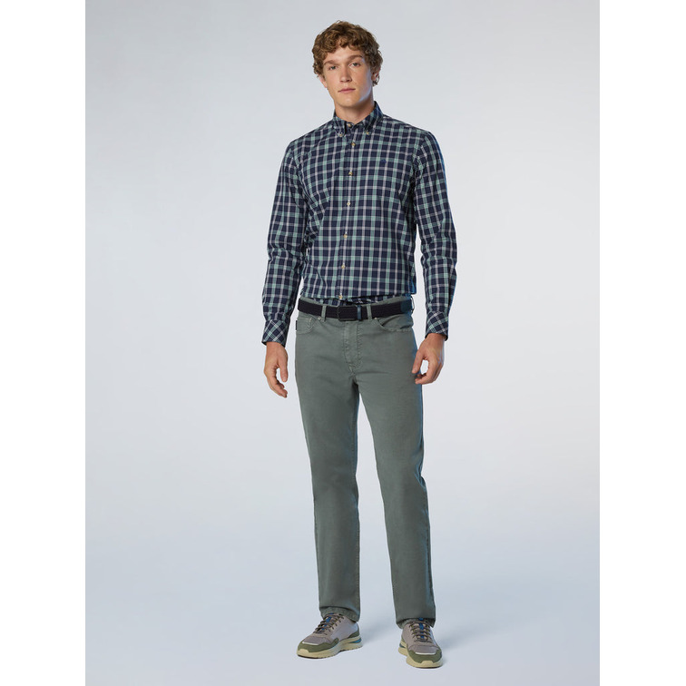 CAMISA HOMBRE  NORTH SAILS SHIRT  LONG  SLEEVE B.D