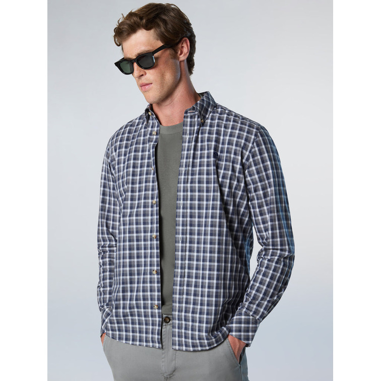 CAMISA HOMBRE  NORTH SAILS SHIRT  LONG  SLEEVE B.D