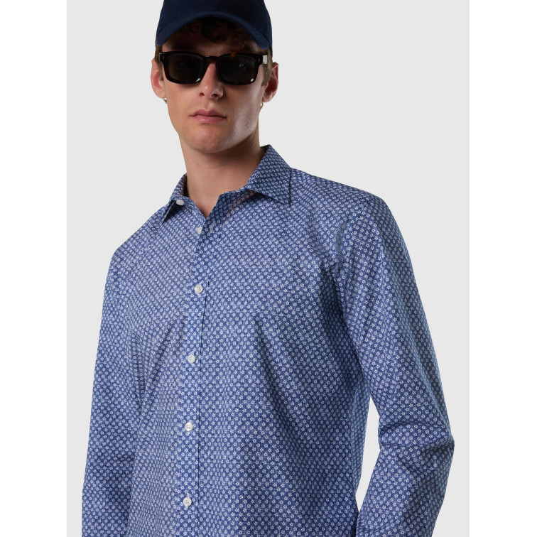 CAMISA HOMBRE  NORTH SAILS SHIRT SPREAD COLLAR LONG SLEEV