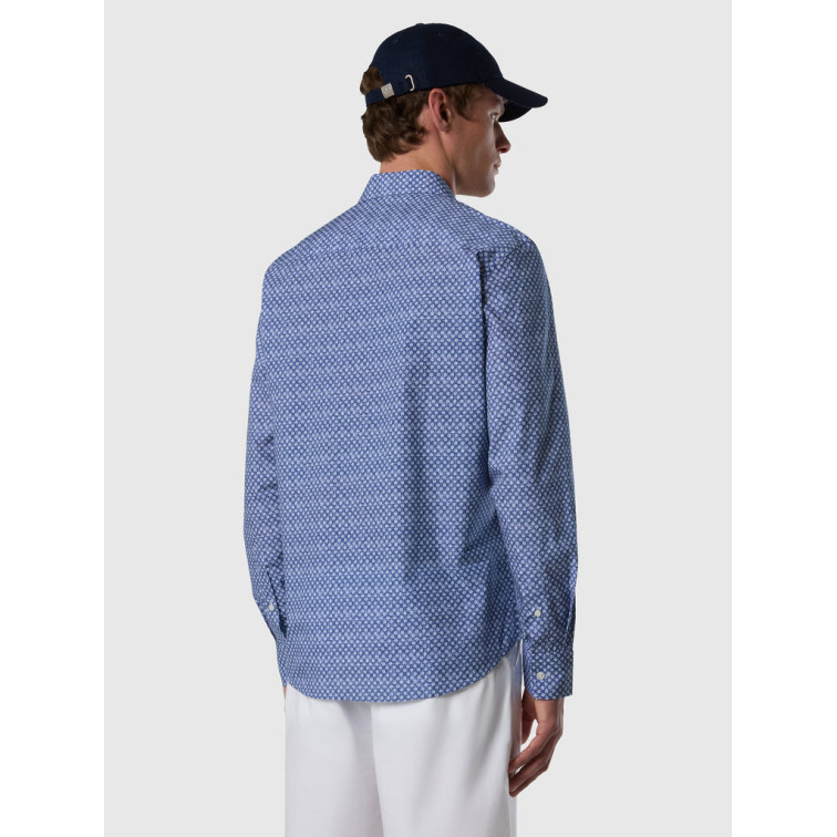 CAMISA HOMBRE  NORTH SAILS SHIRT SPREAD COLLAR LONG SLEEV
