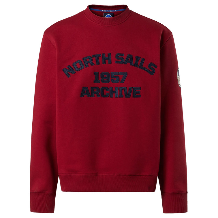 JERSEY HOMBRE  NORTH SAILS CREWNECK  SWEATER W/GRAPHIC