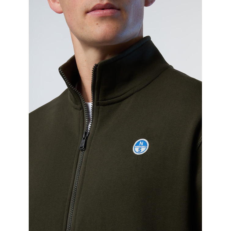 SUDADERA HOMBRE NORTH SAILS CIERRE CREMALLERA