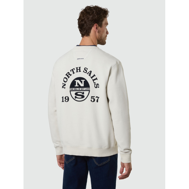 SUDADERA HOMBRE  NORTH SAILS CREWNECK  SWEATSHIRT