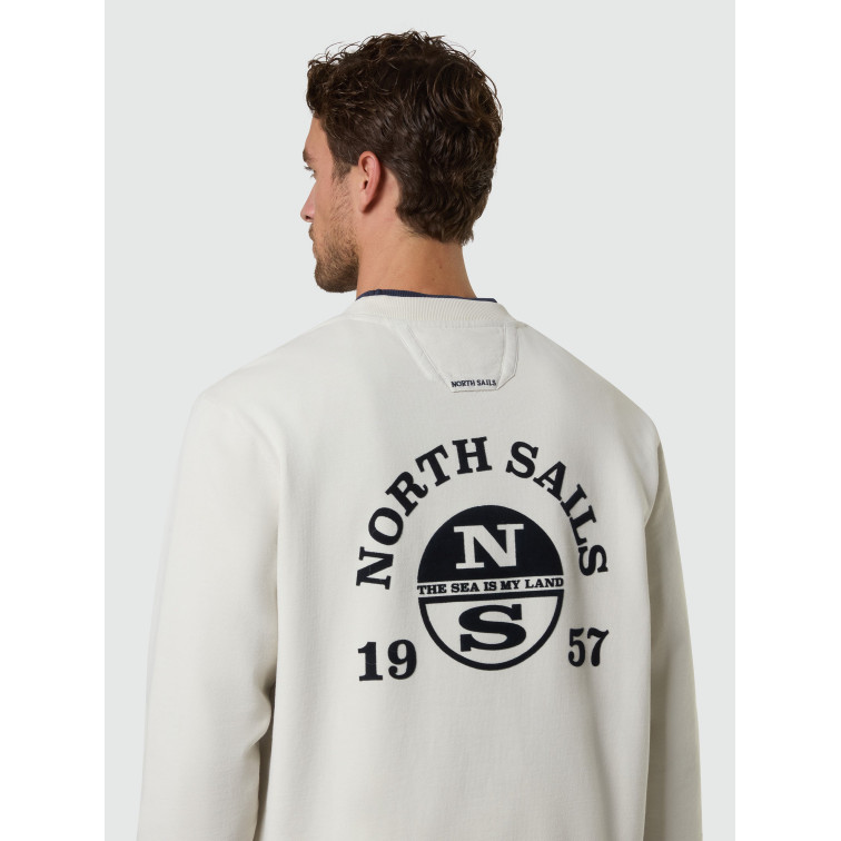 SUDADERA HOMBRE  NORTH SAILS CREWNECK  SWEATSHIRT