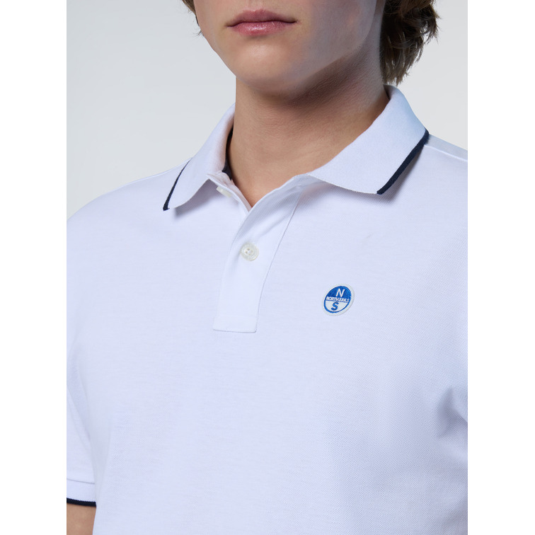 POLO CON LOGOTIPO EN EL CUELLO HOMBRE NORTH SAILS