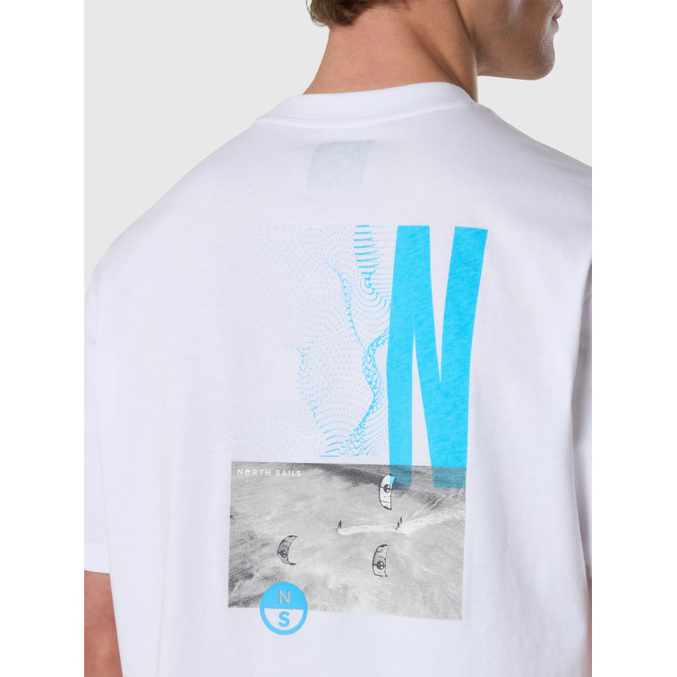 CAMISETA HOMBRE  NORTH SAILS T-SHIRT SHORT SLEEVE W/GRAPHIC