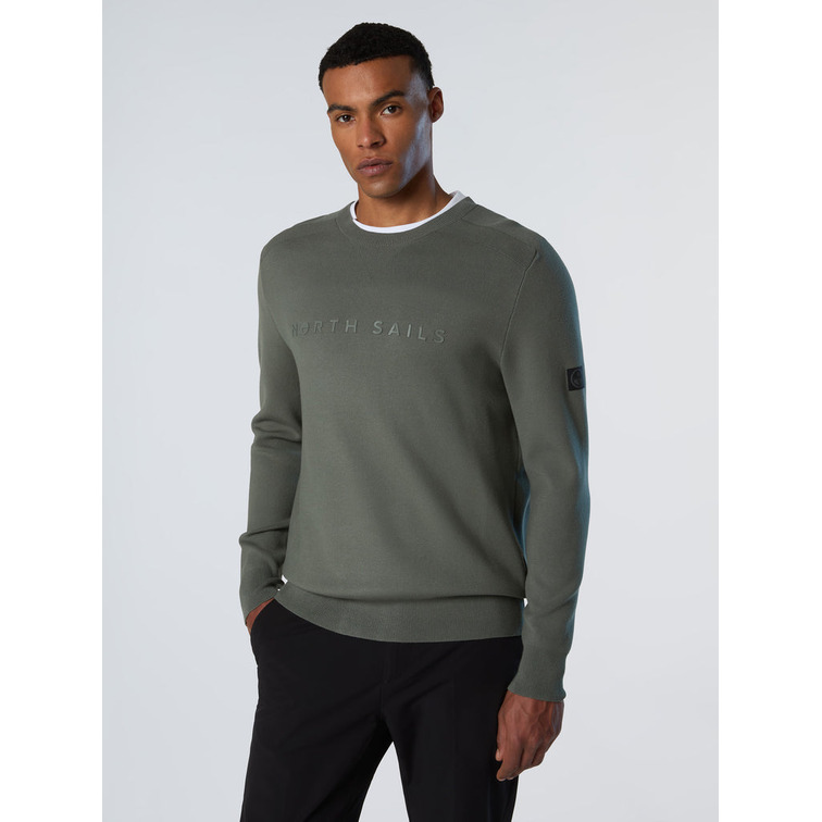 JERSEY HOMBRE  NORTH SAILS CREWNECK 12GG KNITWEAR