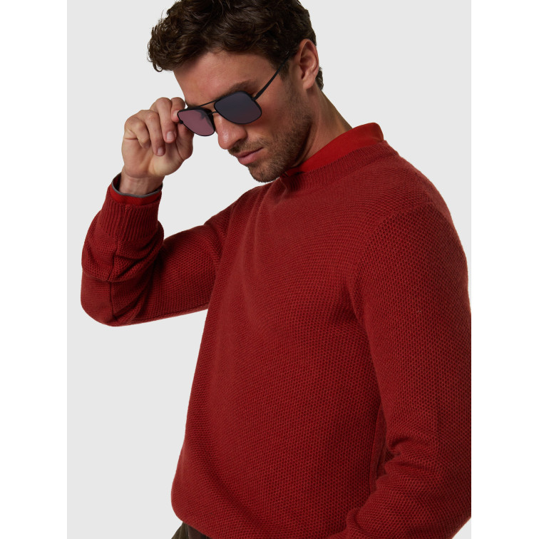 JERSEY HOMBRE  NORTH SAILS CREW NECK 7GG KNITWEAR