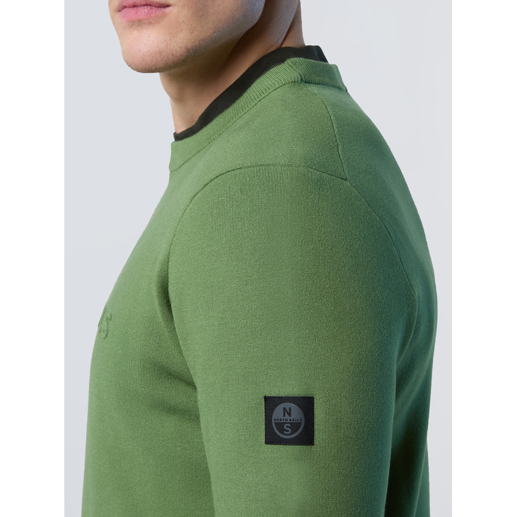 SUDADERA HOMBRE NORTH SAILS DE PUNTO MILANO