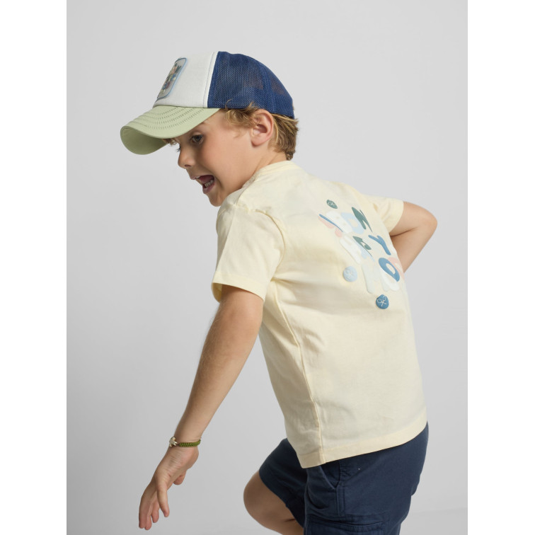 CAMISETA ESTAMPADA NIÑO SILBON FIT REGULAR