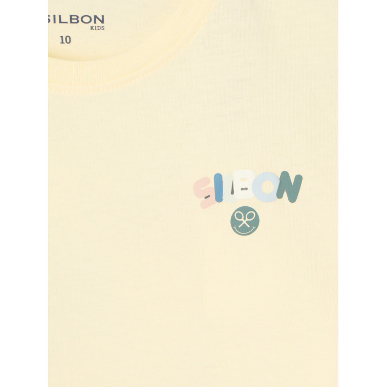 CAMISETA ESTAMPADA NIÑO SILBON FIT REGULAR