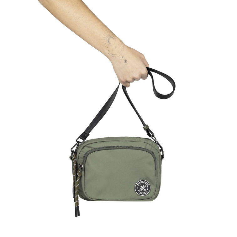 BOLSO MUJER  MUNICH SHALLOW CROSSBODY CAMERA C/GRE